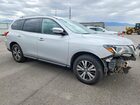 2017 Nissan Pathfinder Sv Silver vin: 5N1DR2MM6HC619174