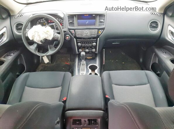5N1DR2MM6HC640235 2017 NISSAN PATHFINDER Угольный Вид панели приборов