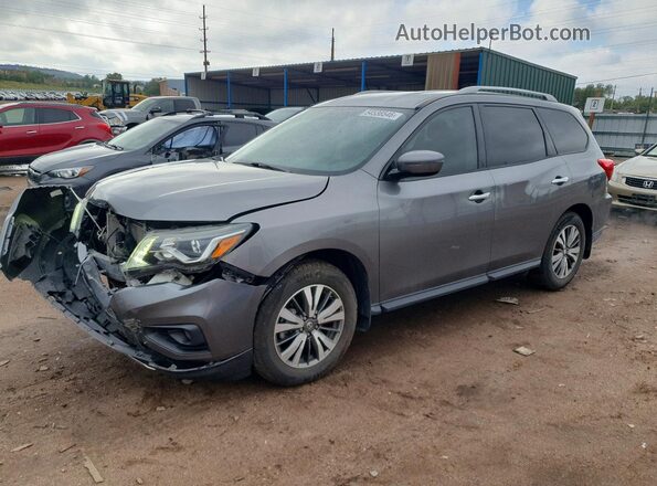 5N1DR2MM6HC640235 2017 NISSAN PATHFINDER Угольный Передняя левая четверть
