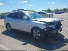 2017 Nissan Pathfinder Sv Silver vin: 5N1DR2MM6HC656337