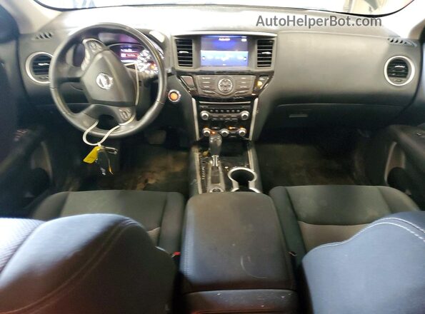 5N1DR2MM6HC656340 2017 NISSAN PATHFINDER Black Вид панелі приладів