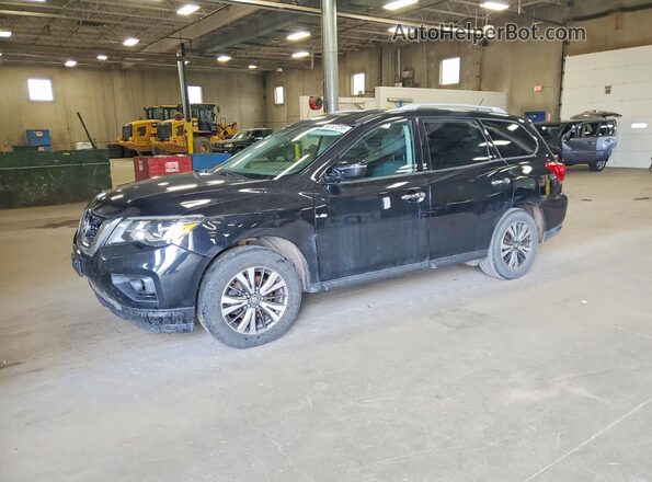 5N1DR2MM6HC656340 2017 NISSAN PATHFINDER Black Передня ліва чверть