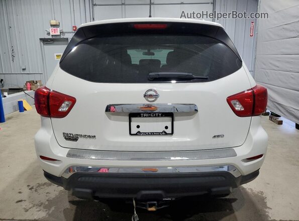 5N1DR2MM6HC673655 2017 NISSAN PATHFINDER White Հետևի տեսք