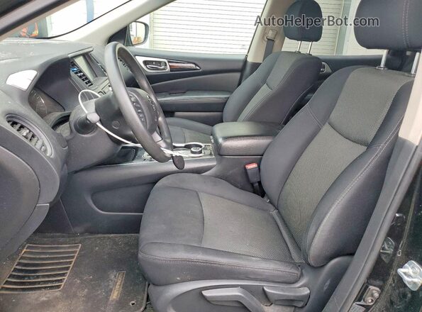 5N1DR2MM6JC629371 2018 NISSAN PATHFINDER Black Սալոնի դիմացի տեսք