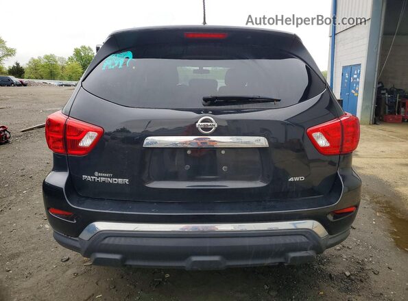 5N1DR2MM6JC629371 2018 NISSAN PATHFINDER Black Հետևի տեսք