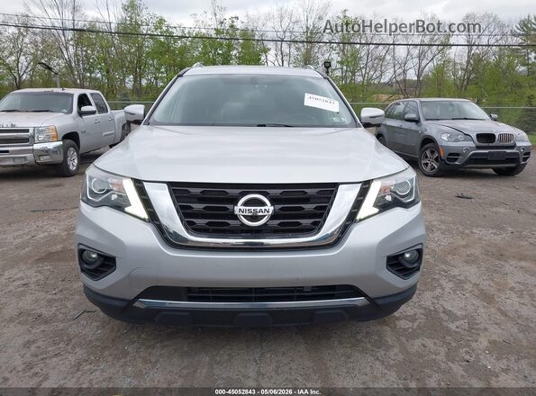 5N1DR2MM6JC665464 2018 NISSAN PATHFINDER Серебряный Вид щитка приборов