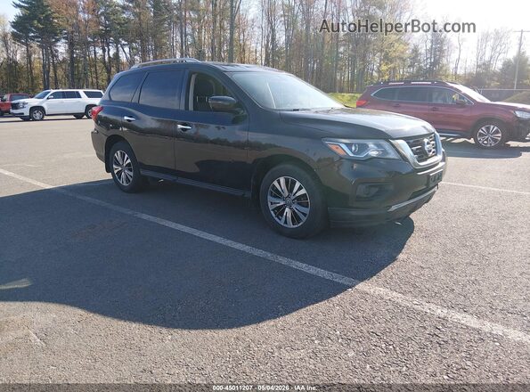 5N1DR2MM6KC628108 2019 NISSAN PATHFINDER Черный Передняя правая четверть