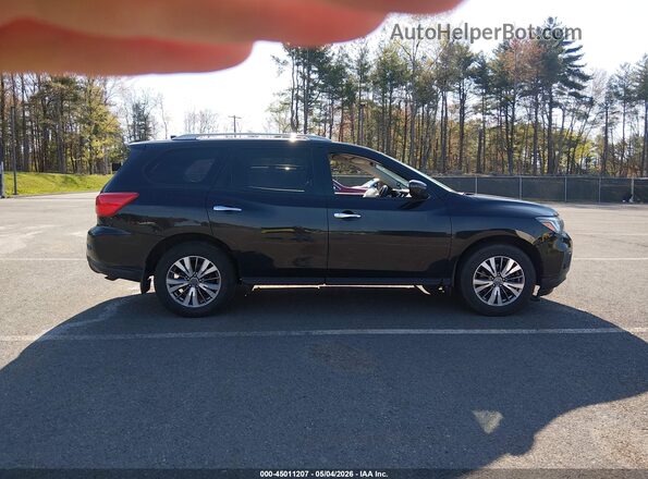 5N1DR2MM6KC628108 2019 NISSAN PATHFINDER Черный Вид задней части салона