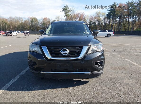 5N1DR2MM6KC628108 2019 NISSAN PATHFINDER Черный Вид щитка приборов