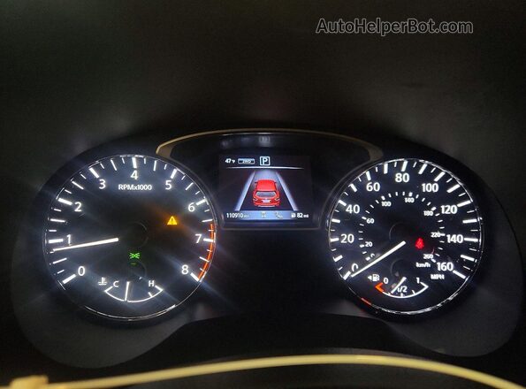 5N1DR2MM6KC646771 2019 NISSAN PATHFINDER Red Vista del cuadro de instrumentos