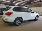 2017 Nissan Pathfinder Sv White vin: 5N1DR2MM7HC607860
