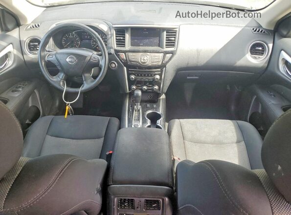 5N1DR2MM7HC607860 2017 NISSAN PATHFINDER White Vista del salpicadero