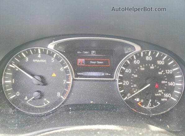 5N1DR2MM7HC607860 2017 NISSAN PATHFINDER White Vista del cuadro de instrumentos