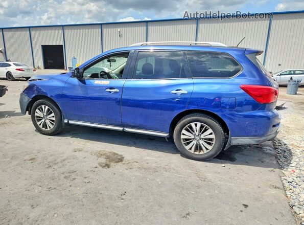 5N1DR2MM7HC631656 2017 NISSAN PATHFINDER Blue Trasero izquierdo