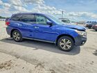 2017 Nissan Pathfinder S Blue vin: 5N1DR2MM7HC631656