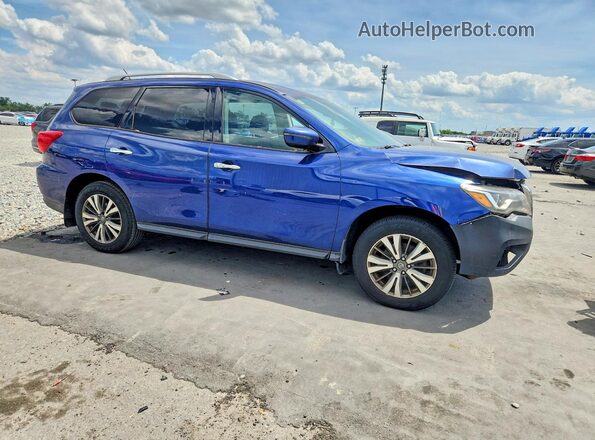 5N1DR2MM7HC631656 2017 NISSAN PATHFINDER Blue Delantero derecho