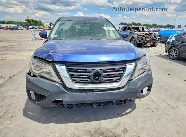 5N1DR2MM7HC631656 2017 NISSAN PATHFINDER Blue Vista frontal