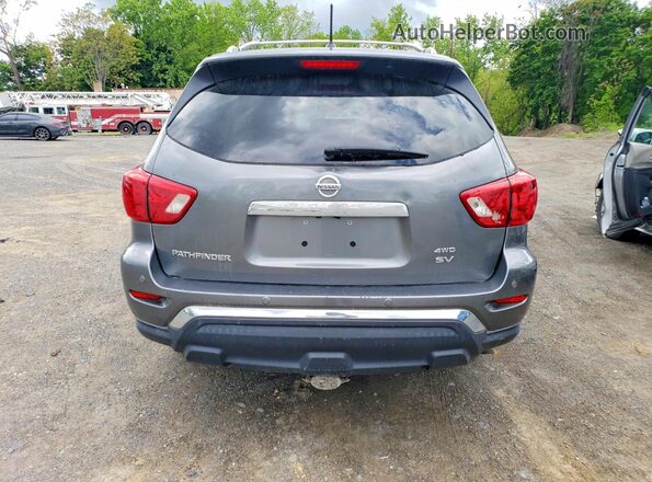 5N1DR2MM7HC643595 2017 NISSAN PATHFINDER Gray Vista trasera