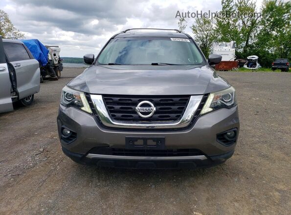 5N1DR2MM7HC643595 2017 NISSAN PATHFINDER Gray Vista frontal
