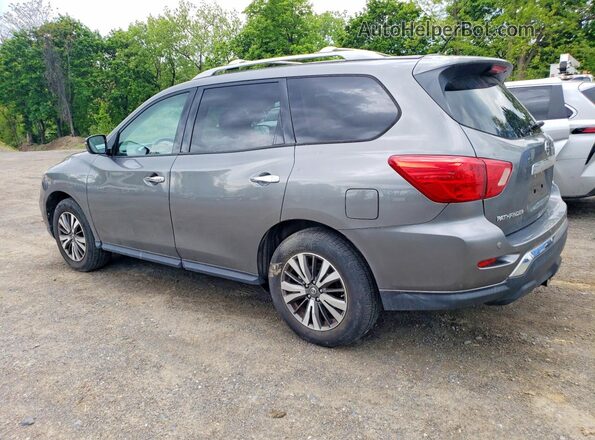 5N1DR2MM7HC643595 2017 NISSAN PATHFINDER Gray Trasero izquierdo