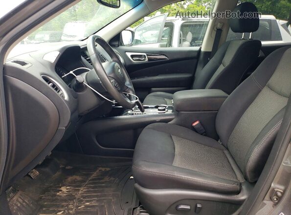 5N1DR2MM7HC643595 2017 NISSAN PATHFINDER Gray Vista interior delantera