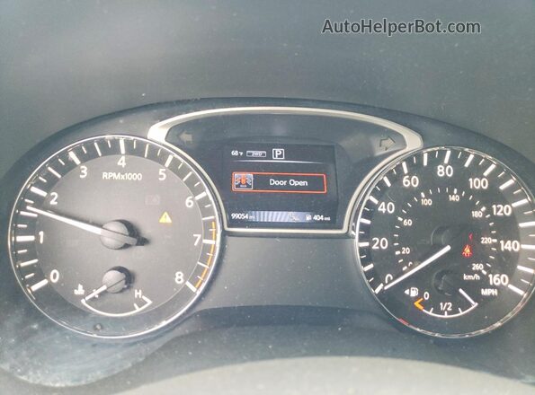 5N1DR2MM7HC643595 2017 NISSAN PATHFINDER Gray Vista del cuadro de instrumentos