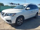 2017 Nissan Pathfinder S White vin: 5N1DR2MM7HC678640