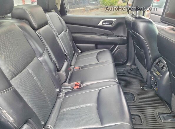 5N1DR2MM7JC617973 2018 NISSAN PATHFINDER Gray Հետևի տեսք