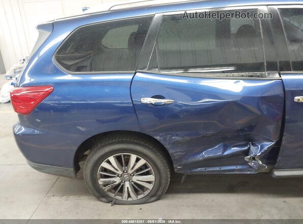 5N1DR2MM7KC614993 2019 NISSAN PATHFINDER Blue წინა ხედი