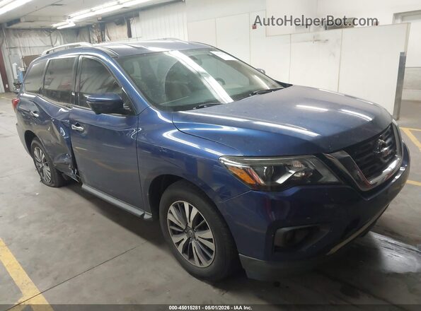 5N1DR2MM7KC614993 2019 NISSAN PATHFINDER Blue წინა მარჯვენა