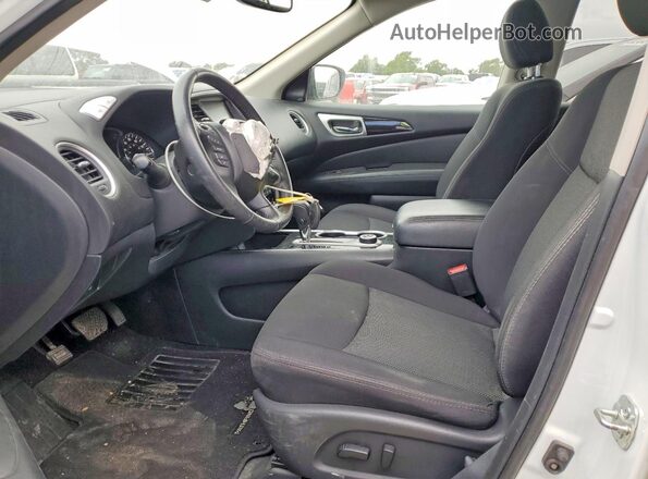 5N1DR2MM7KC619949 2019 NISSAN PATHFINDER White Вид салону спереду
