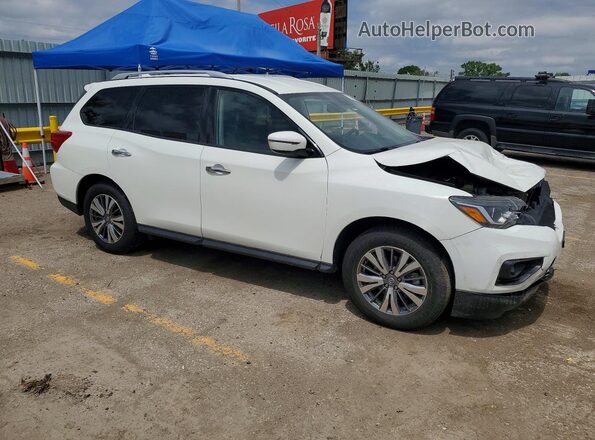 5N1DR2MM7KC619949 2019 NISSAN PATHFINDER White Передня права чверть