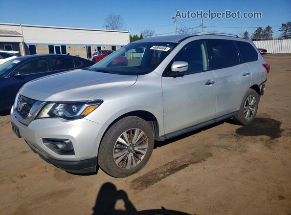 5N1DR2MM7KC643930 2019 NISSAN PATHFINDER Серебряный Передняя левая четверть