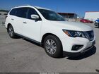 2017 Nissan Pathfinder S White vin: 5N1DR2MM8HC652953