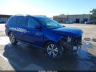 2017 Nissan Pathfinder Sv Blue vin: 5N1DR2MM8HC657487