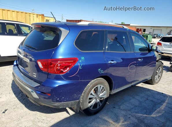 5N1DR2MM8HC658140 2017 NISSAN PATHFINDER Blue Հետևի աջ