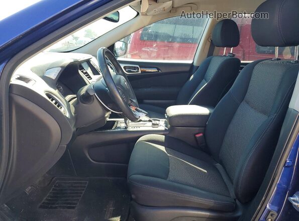 5N1DR2MM8HC658140 2017 NISSAN PATHFINDER Blue Սալոնի դիմացի տեսք