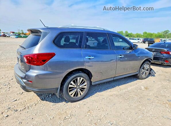 5N1DR2MM8HC661040 2017 NISSAN PATHFINDER Серый Задняя правая четверть