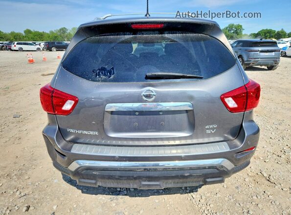 5N1DR2MM8HC661040 2017 NISSAN PATHFINDER Серый Вид сзади