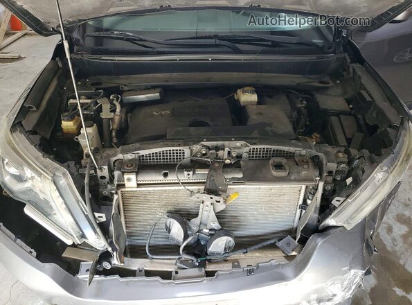 5N1DR2MM8HC690716 2017 NISSAN PATHFINDER Серый Вид подкапотного пространства