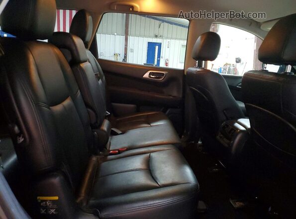 5N1DR2MM8HC690716 2017 NISSAN PATHFINDER Серый Вид задней части салона