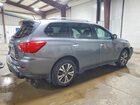 2017 Nissan Pathfinder Sv Серый vin: 5N1DR2MM8HC690716