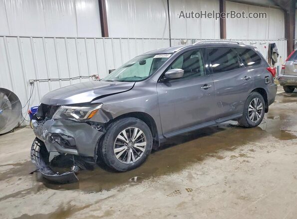 5N1DR2MM8HC690716 2017 NISSAN PATHFINDER Серый Передняя левая четверть