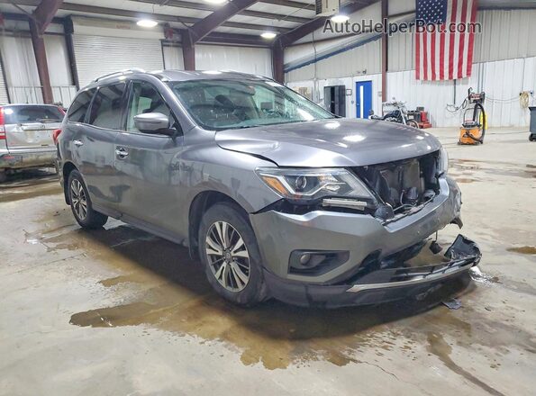 5N1DR2MM8HC690716 2017 NISSAN PATHFINDER Серый Передняя правая четверть