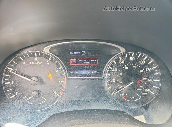 5N1DR2MM8JC603127 2018 NISSAN PATHFINDER Синий Вид щитка приборов
