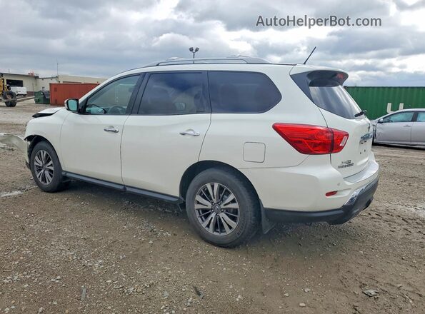 5N1DR2MM8JC627427 2018 NISSAN PATHFINDER Белый Задняя левая четверть