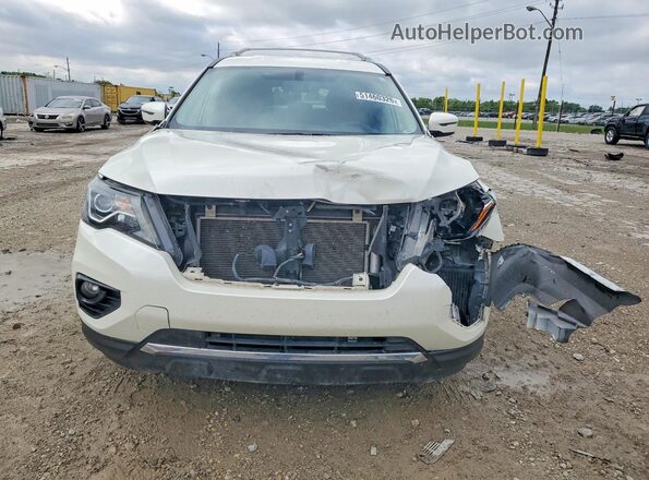 5N1DR2MM8JC627427 2018 NISSAN PATHFINDER Белый Вид спереди