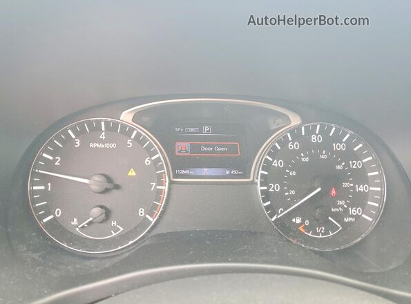 5N1DR2MM8JC627427 2018 NISSAN PATHFINDER Белый Вид щитка приборов