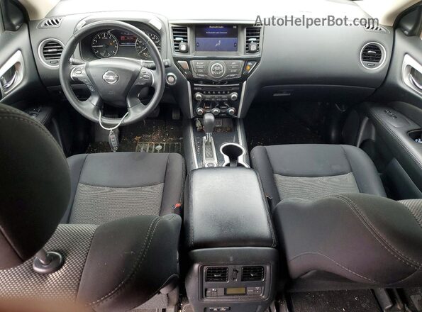 5N1DR2MM8KC577386 2019 NISSAN PATHFINDER Gray Widok deski rozdzielczej