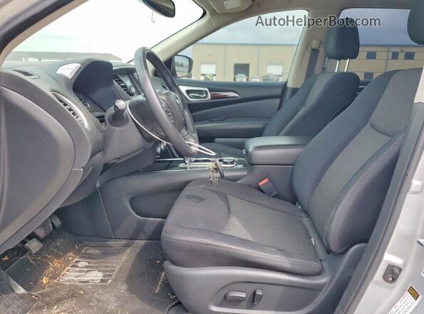 5N1DR2MM8KC577386 2019 NISSAN PATHFINDER Gray Widok wnętrza z przodu